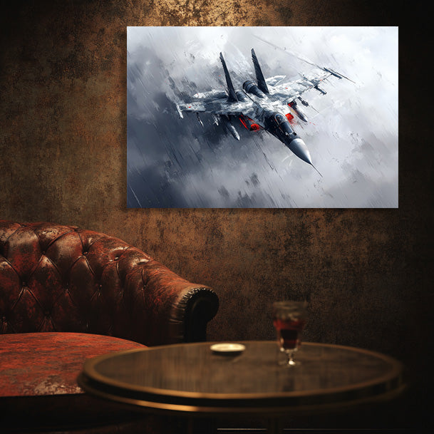 Silent Airstrike Wall Art