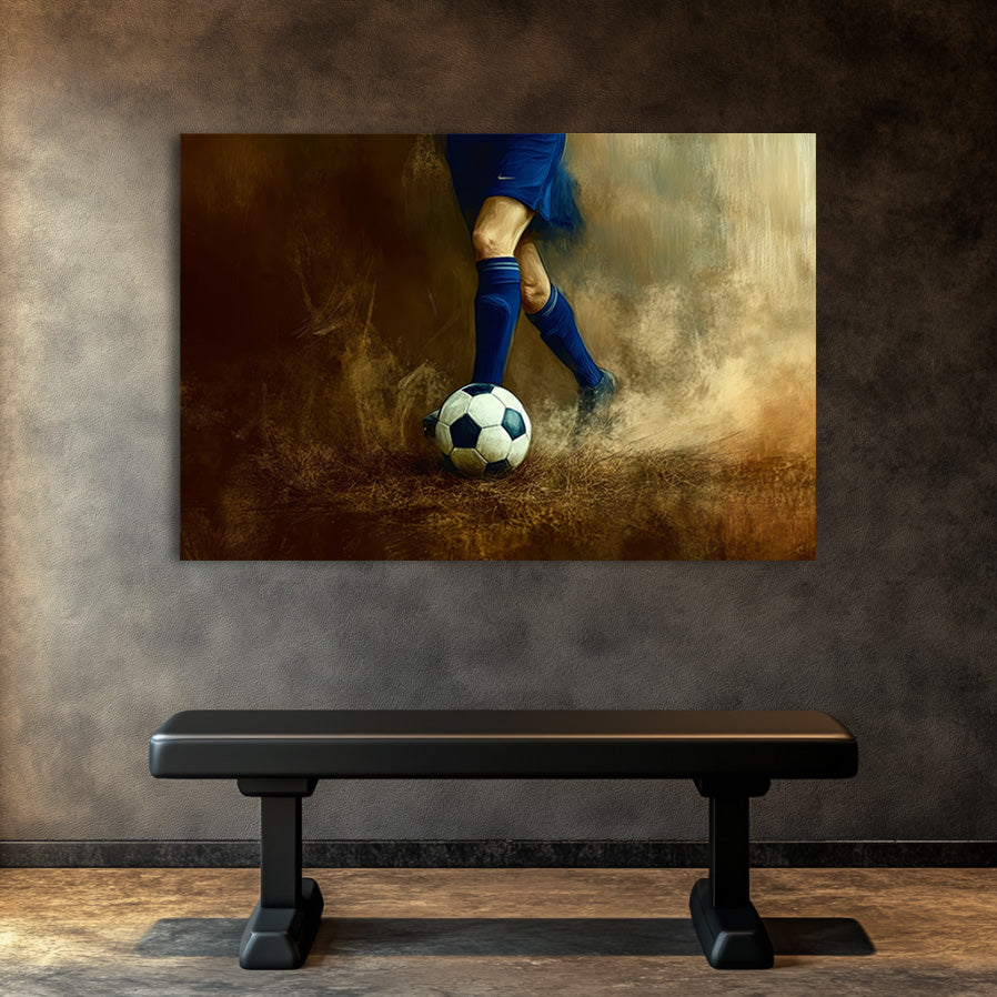 Soccer and Dust Wall Art