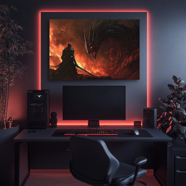 Final Boss Wall Art