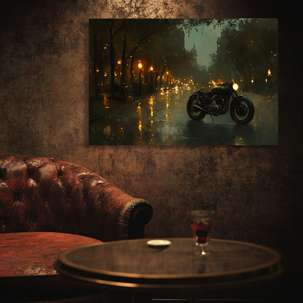 Temporary Parking Man Cave Wall Art