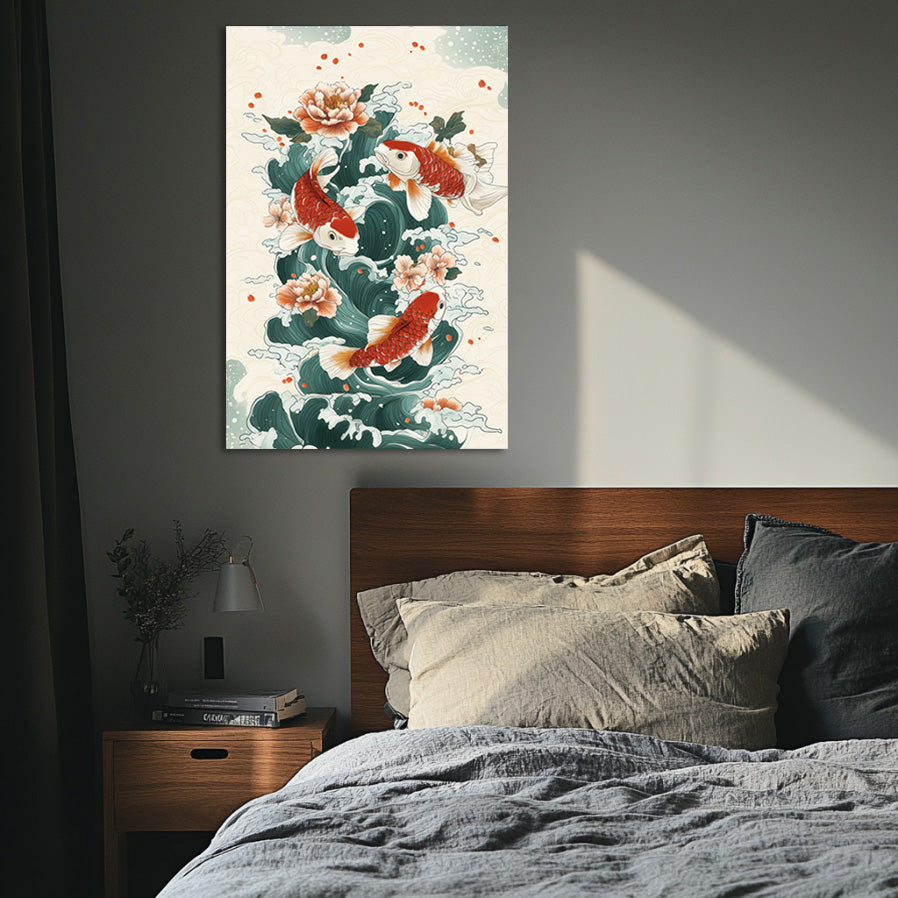 Koi Trio Wall Art