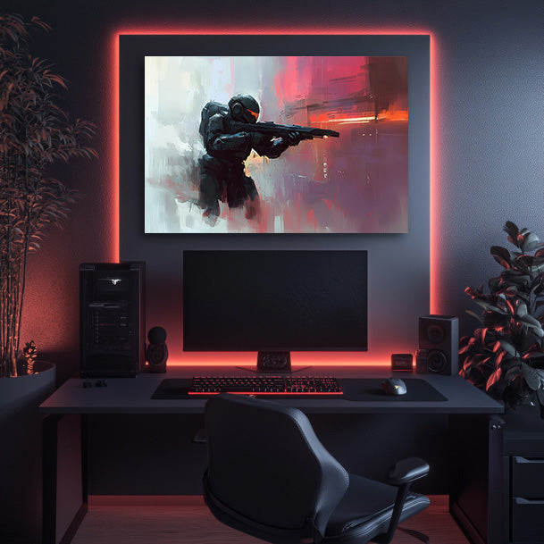 First Assault Wall Art
