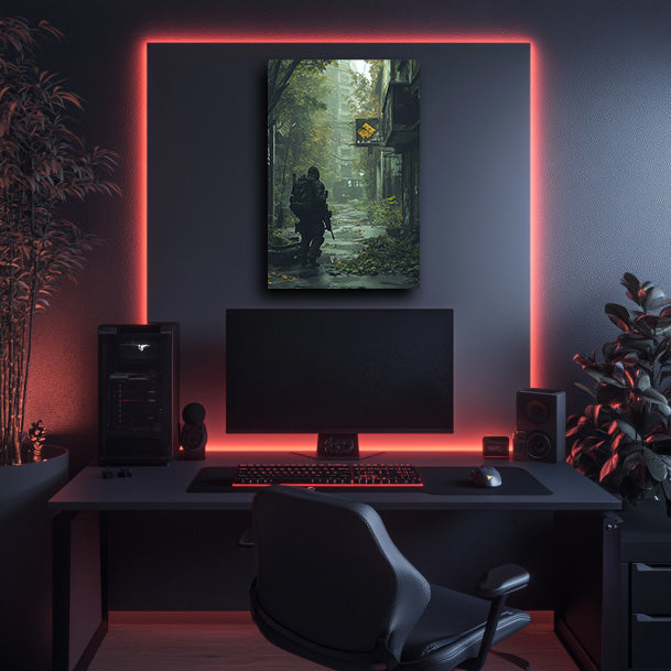 Last Man Wall Art