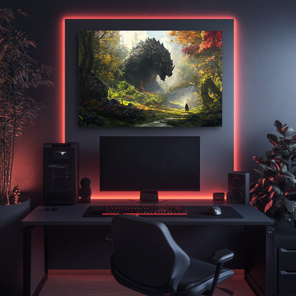 Forest Beast Wall Art