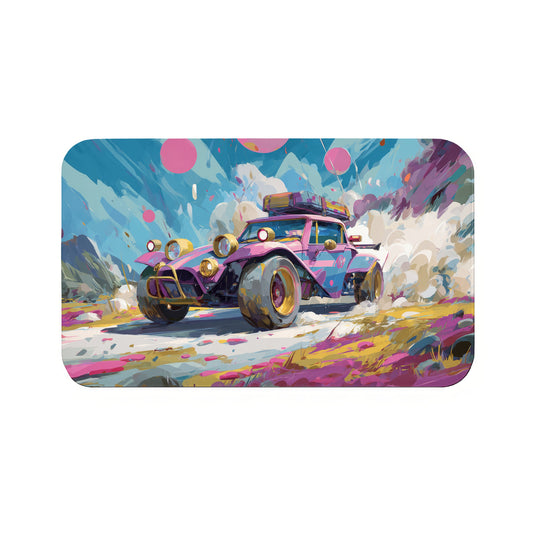 Colorful Car  Bath Mat