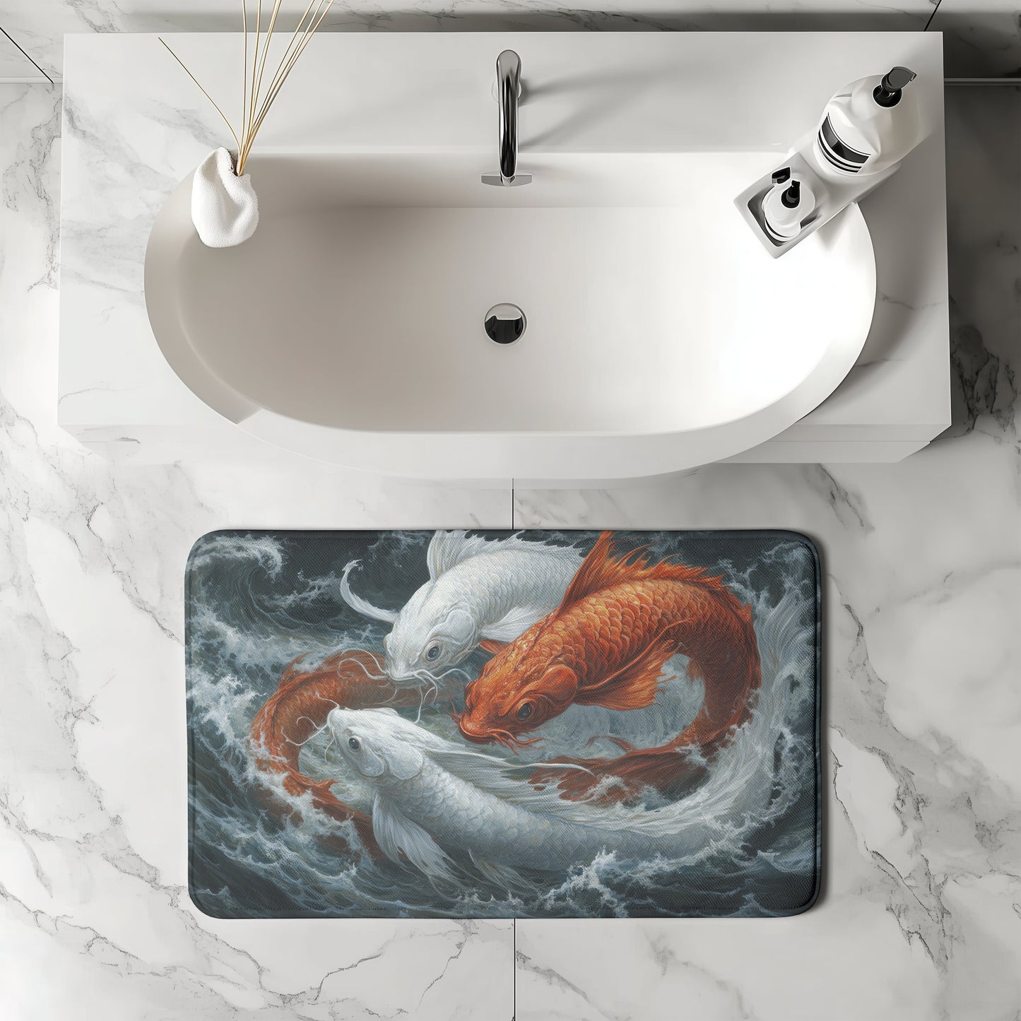 Sea Serpents Bath Mat