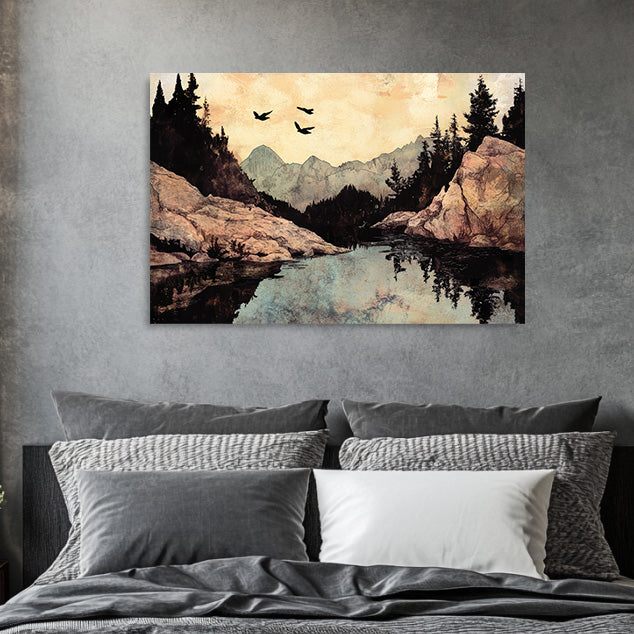 Grey Haven Wall Art