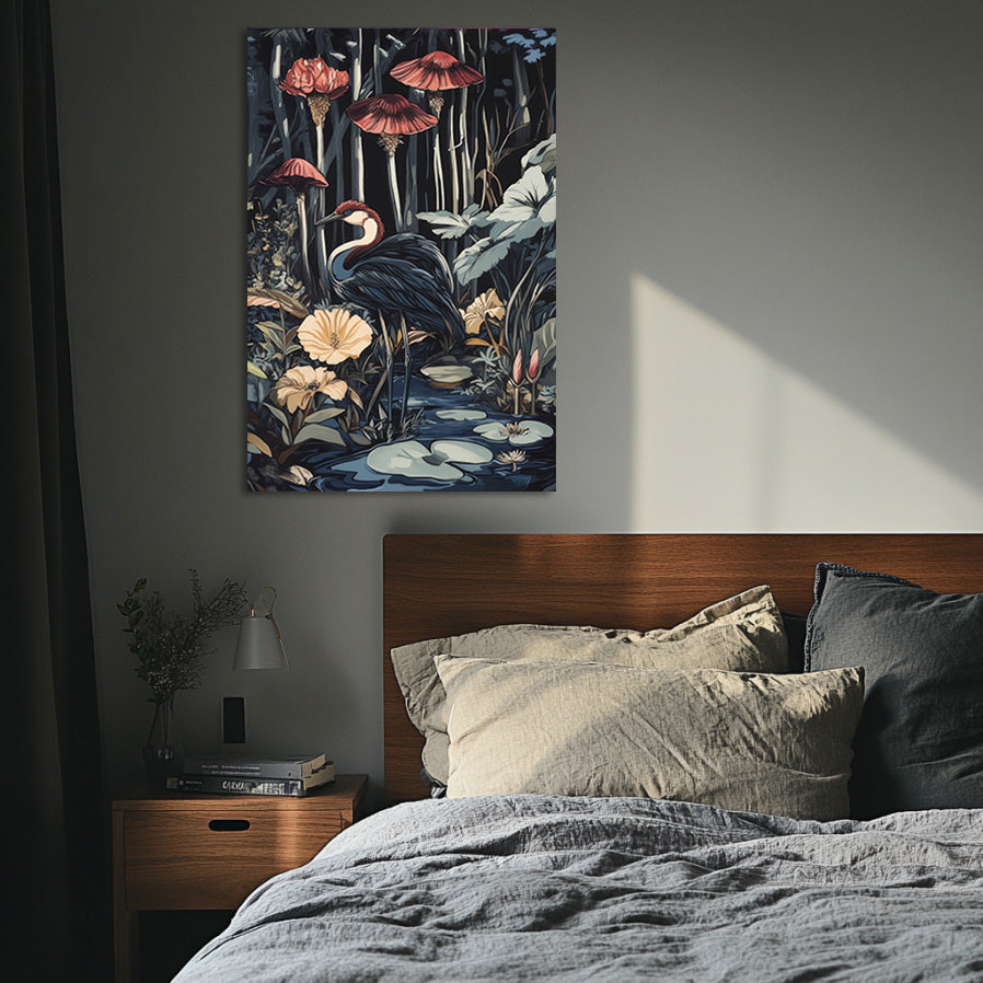 No Regret Egret Wall Art