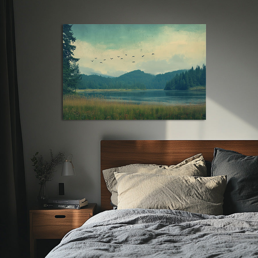 View From Camp Wall Art