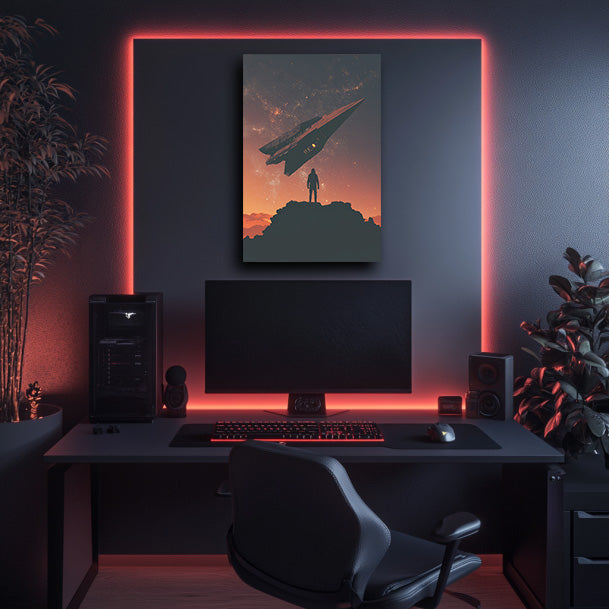 Adrift Astronaut Wall Art
