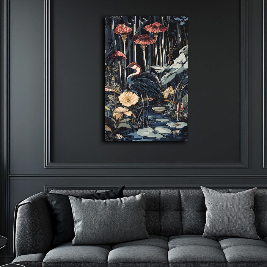 No Regret Egret Wall Art