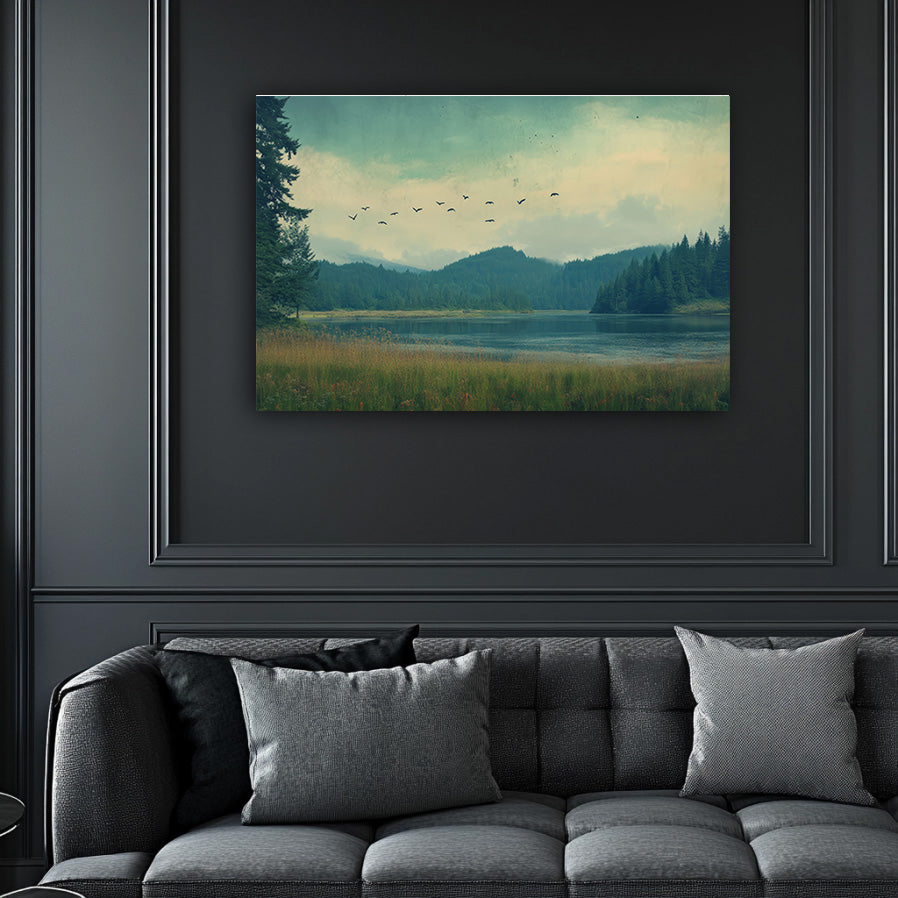 View From Camp Wall Art