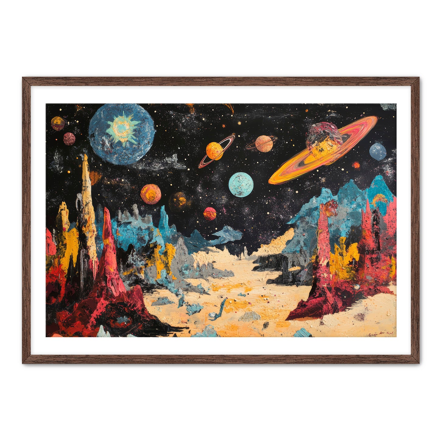 1920's Space Wall Art