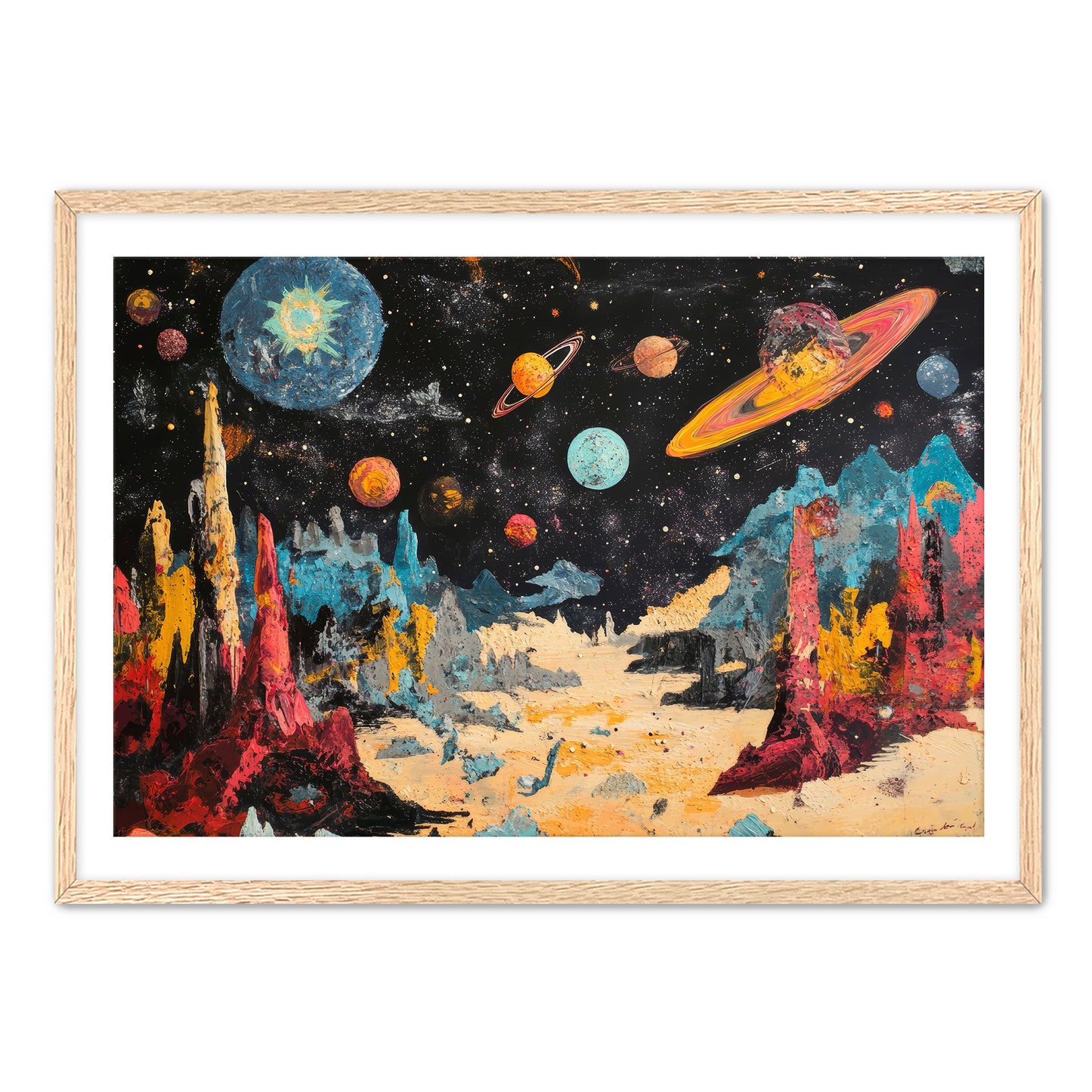 1920's Space Wall Art