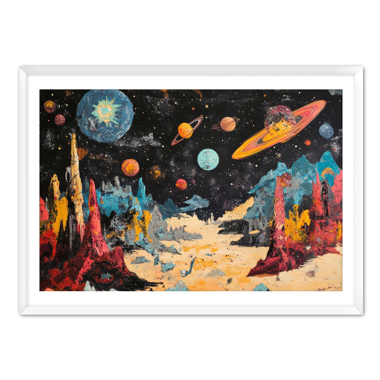 1920's Space Wall Art