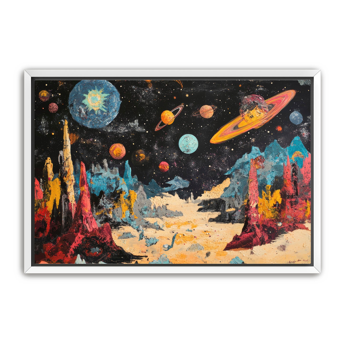 1920's Space Wall Art