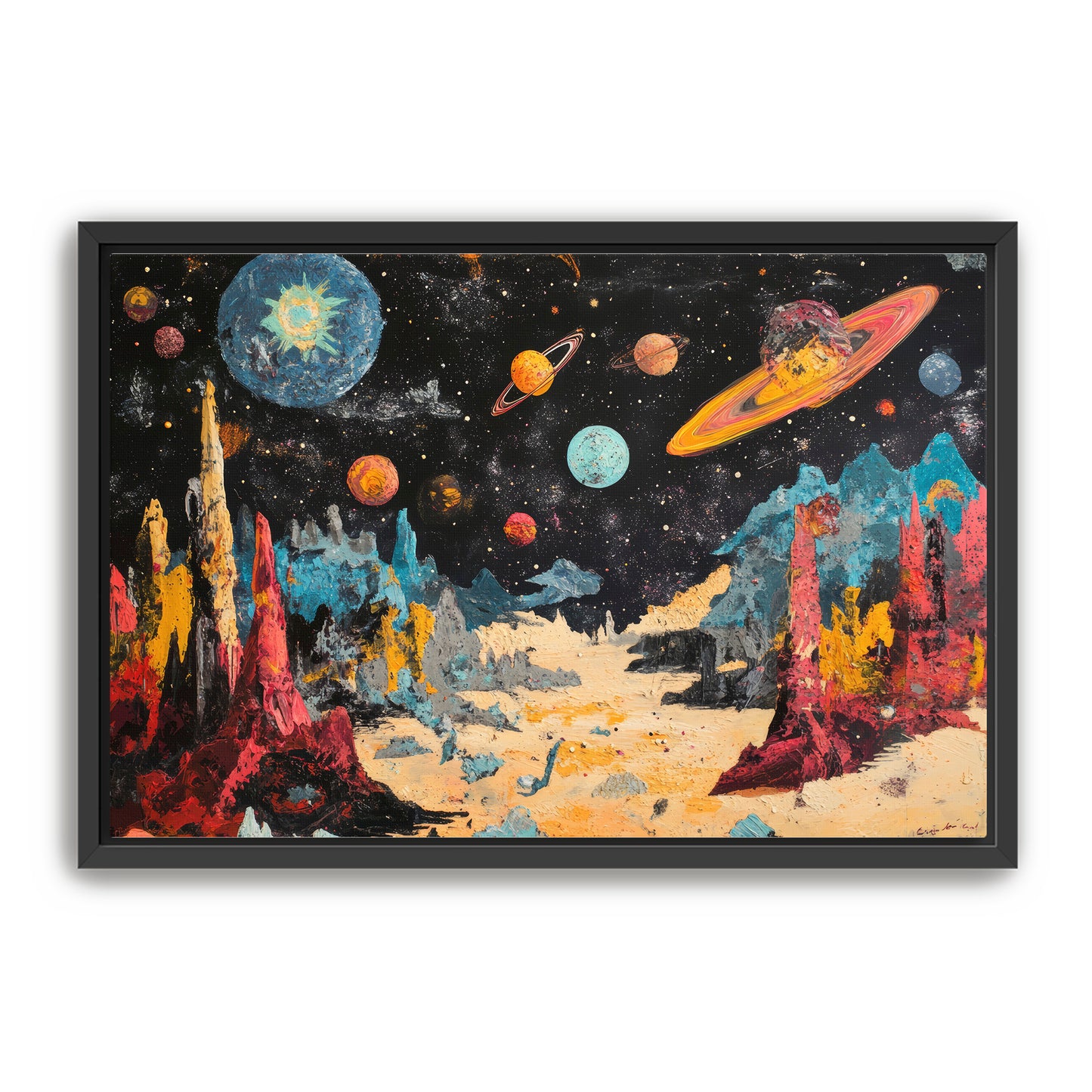 1920's Space Wall Art
