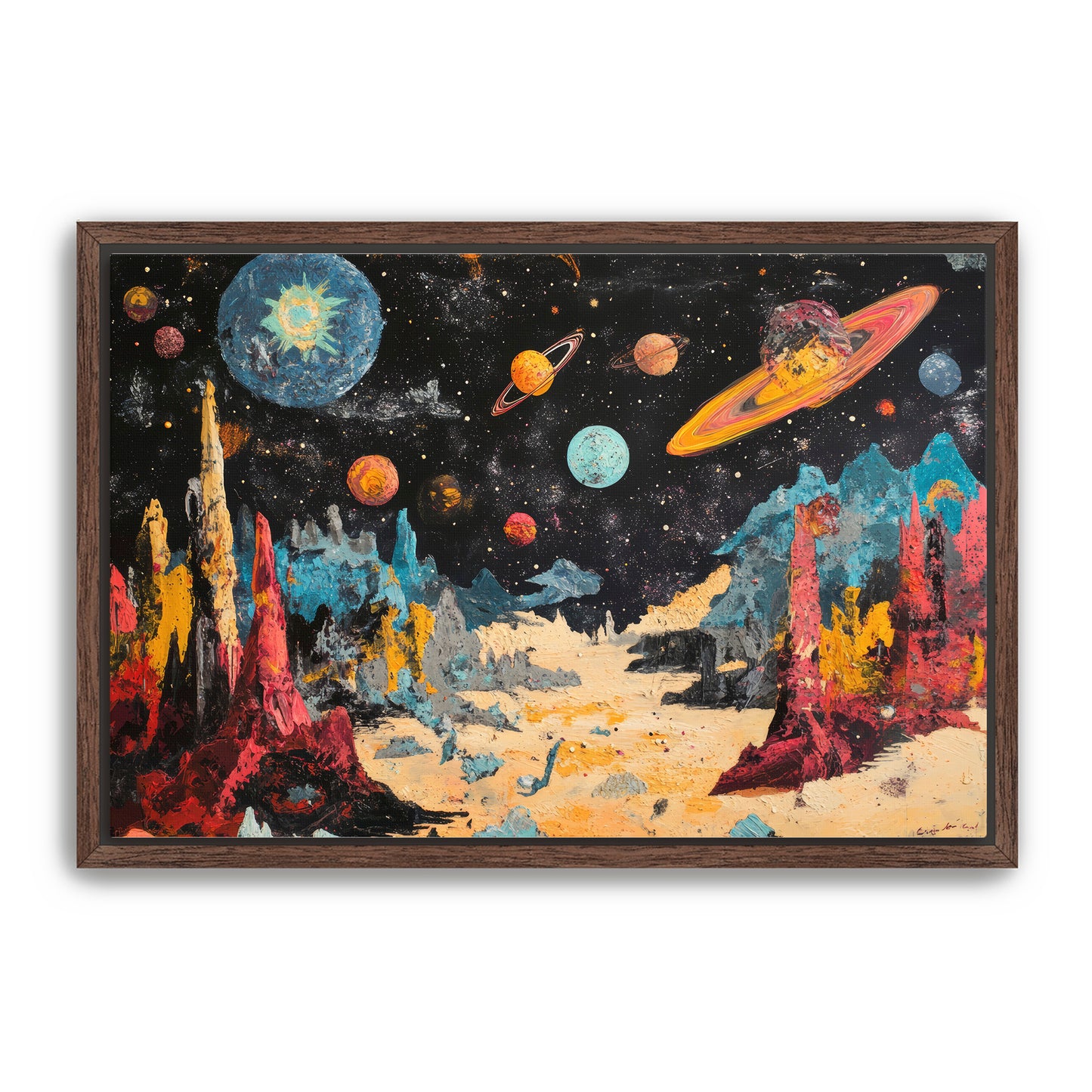 1920's Space Wall Art