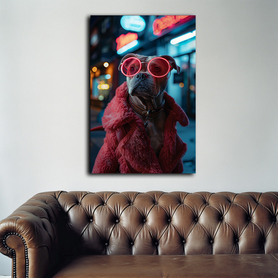 Pimp Dog Wall Art