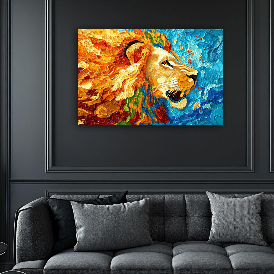 Painted Mane Wall Art