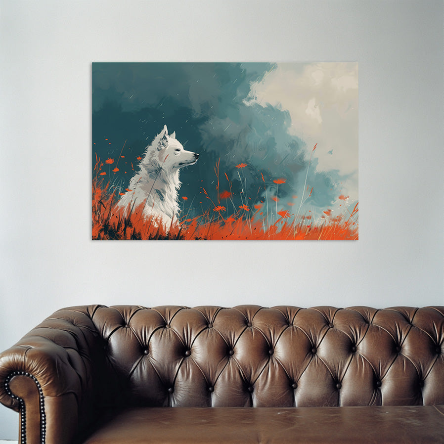 Meadow Sniffing Wall Art