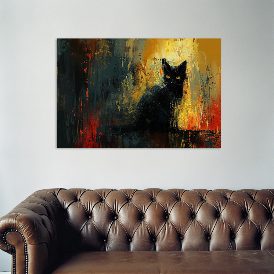 Unamused Cat Wall Art