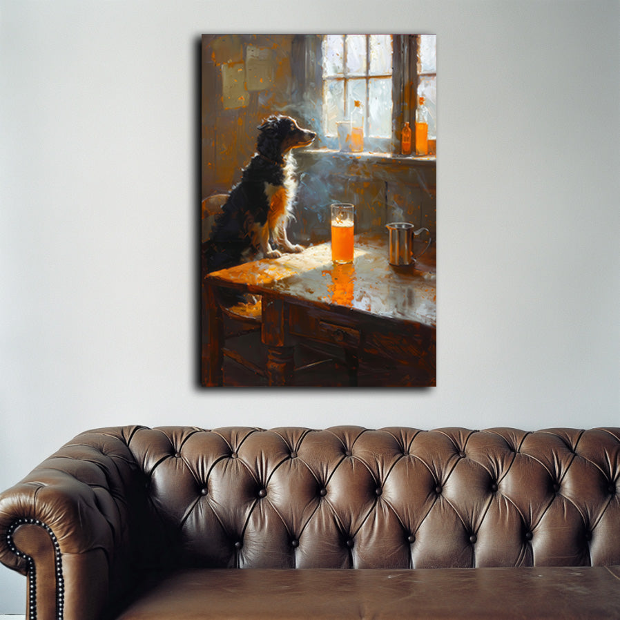 Paws on Table Wall Art
