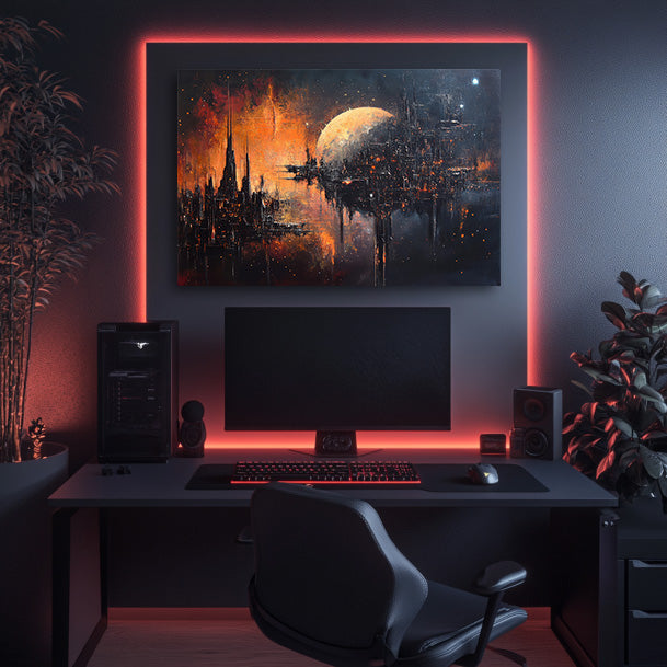 Spacial Decay Wall Art