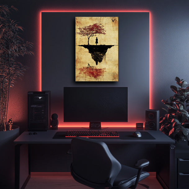 Floating Isle Wall Art