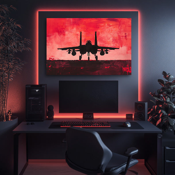 On NATO's Wings Wall Art