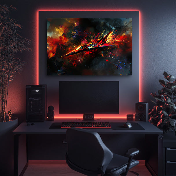 Spacejet Wall Art