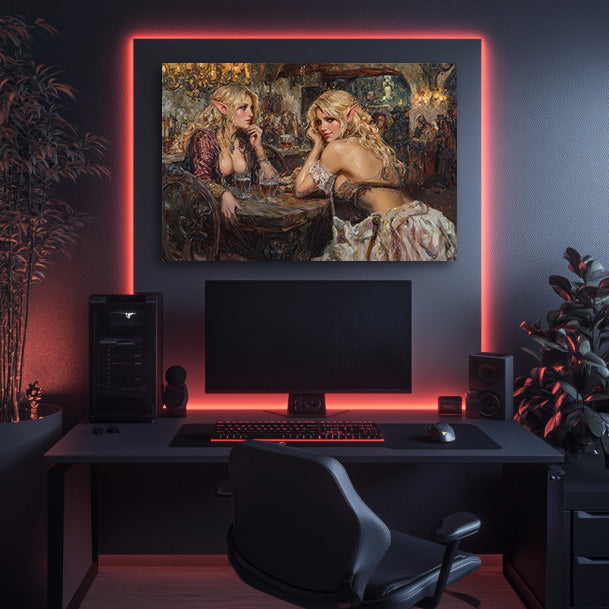 Elven Maidens Wall Art