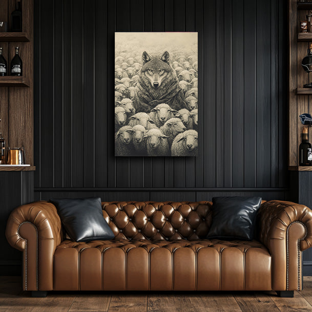 Wolf In Sheep's Clothing  Wall Art