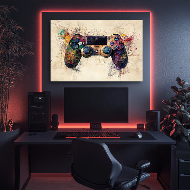 PS Controller Wall Art