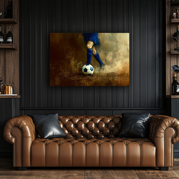 Soccer and Dust Wall Art