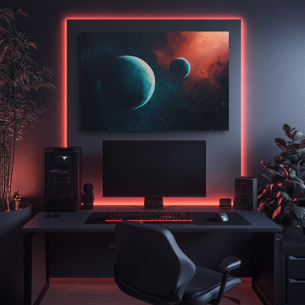Moon Chain Wall Art