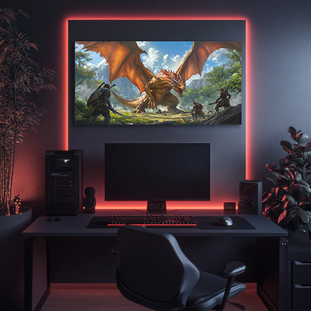 Monster Hunt Wall Art