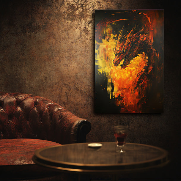 Destructor Dragon Wall Art