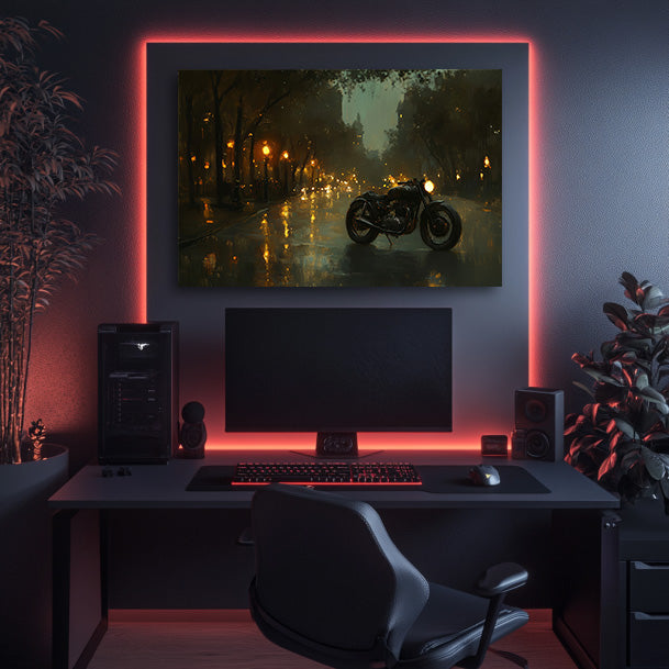 Temporary Parking Man Cave Wall Art