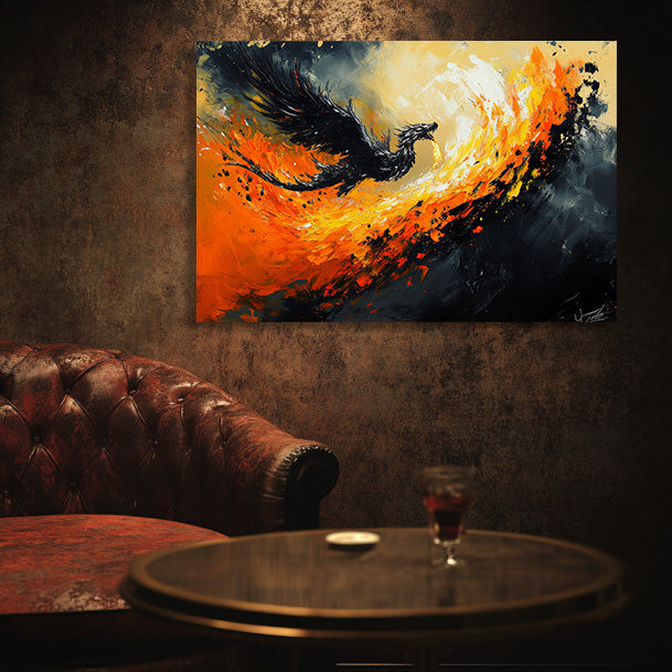 Baxzal Dragon Wall Art