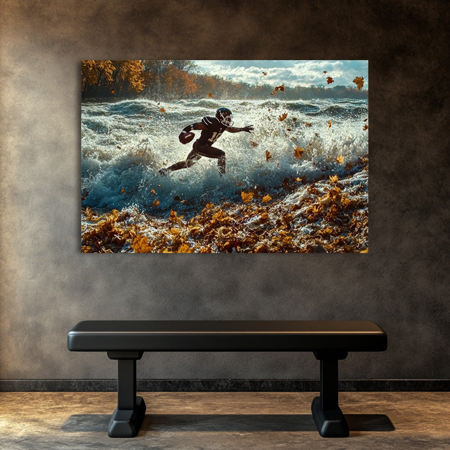 Football Shore Wall Art