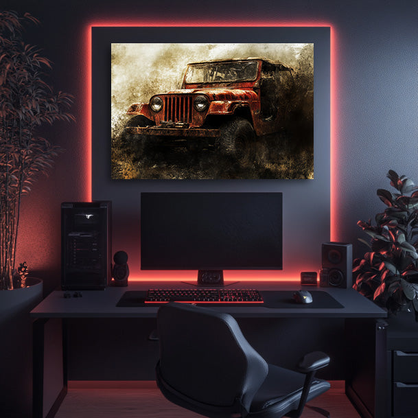 Offroad King Wall Art