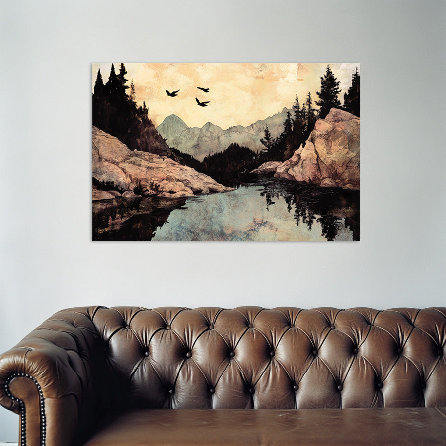 Grey Haven Wall Art