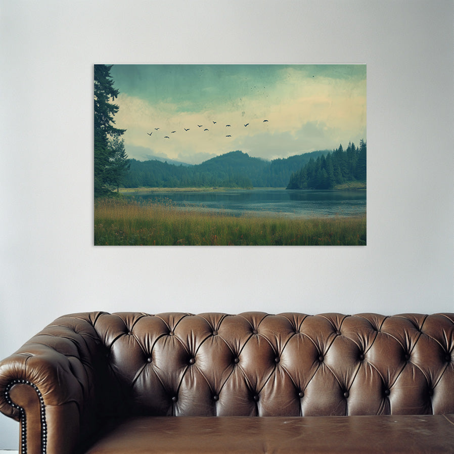 View From Camp Wall Art