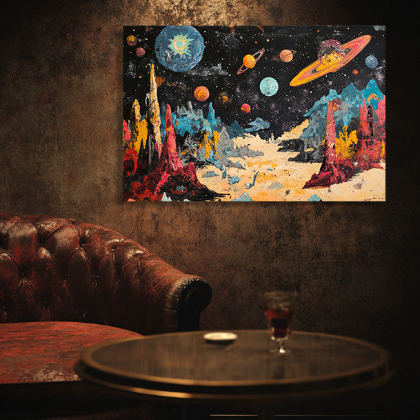 1920's Space Wall Art