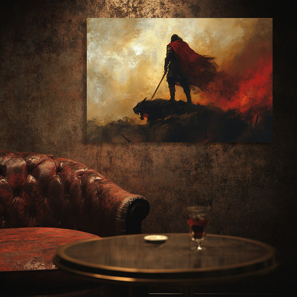 Slain Beast Wall Art