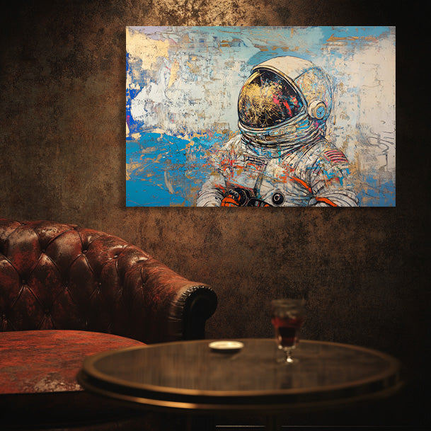 Shattered Helmet Wall Art