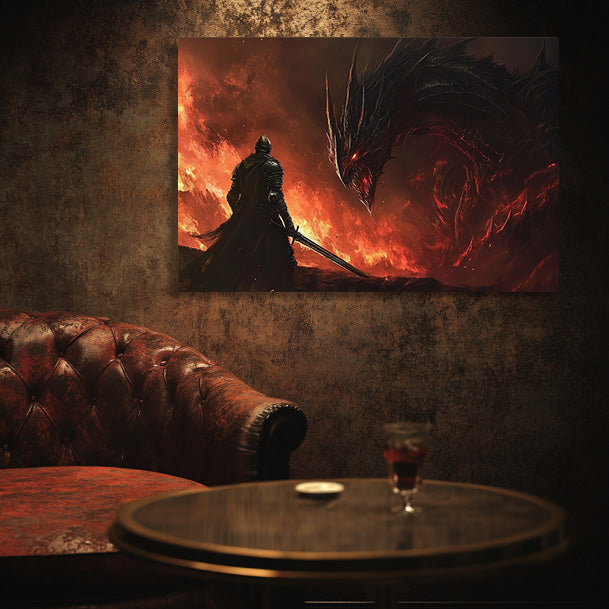 Final Boss Wall Art