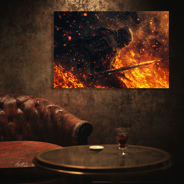 Final Burning Wall Art