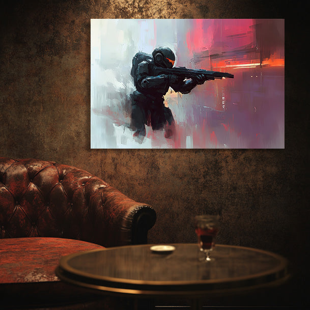 First Assault Wall Art